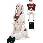 Nene Yashiro Cosplay Nene Yashiro Dress Costume Dress Bowtie with Accessories Halloween Christmas Outfits Props