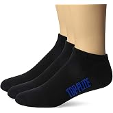 Top Flite Men's Sport Full Cushion Low Cut Socks 3 Pair Pack