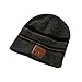 Bluetooth Beanie Hat Cap with Wireless Bluetooth Headphone Headset Earphone Music Audio Hands-free Phone Call for Winter Sports Fitness Gym Exercise Workout, by DeeFec - BlackGray