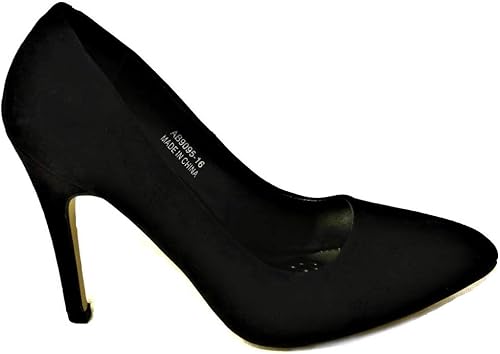 black court shoes 3 inch heel