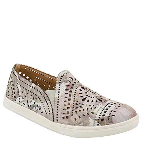 Earth Women's Tangelo Slip-On,White Multi Printed Leather,US 8 M