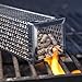 SmokinCube Premium Wood Pellet Smoker Tube for All Types of Grills or Smokers- 4 Hours of Smoke - Cold or Hot Smoking- Ideal for Smoking Cheese Nuts Steaks Fish Pork or Beef - 12