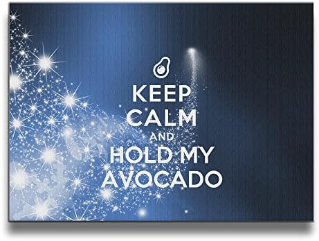Keep Calm And Hold My Avocado Frameless Paintings Decorative Paintings Home Bedroom Living Room Art Mural Canvas Sofa Wall Decoration