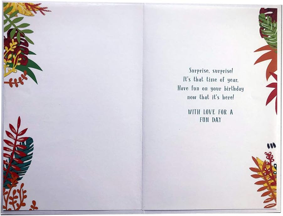 Great Grandson 4th Age 4 Today Cute Crocodile Happy Birthday Card Lovely Verse, 15.2cm x 22.8cm - Image 3