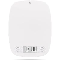 Greater Goods Eggshell White Food Scale - Digital Display Shows Weight in Grams, Ounces, Milliliters, and Pounds | Perfect fo