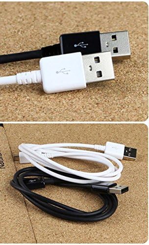 EXTENDED Xolo A500 Club SmartPhone Charging Micro-USB 2.0 Data Cable allows for additional Support and Options! Fits your case and other accessories, odd, inset, curved ports EASILY! (Black)