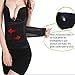 SEXYWG Women's Waist Cincher Trainer Body Girdle Corset Gym Workout Sport Shaper,Medium,Black