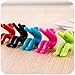 Creative Kitchen Tool Gadget Pot Spill proof Lid Stand Heat Resistant Holder - Set of 2 (Green)