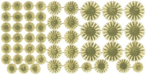 Amazon Pi Original ダイカットペーパー ペーパークラフト材料 ドレスデントリムス ハロス ゴールド ペーパーアート 通販