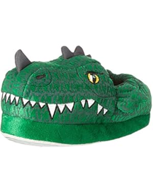Kids' Max Dragon Moccasin, Light-up Animal Slipper