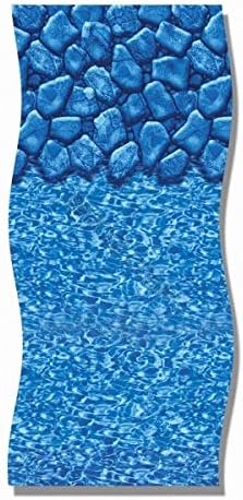 SCP Boulder Tile 20 Thou Oval Pool Liner- 30ft x 15ft x 48-52"