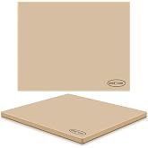 Unicook 20 x 16 Inch Extra Large Pizza Stone for Oven and Grill, 15.8 Lbs | Even Heating&amp;Consistent Heat Retention, Creates Crispy Crust for 2 Small Pizzas, Bread, Cookies, Includes Dough Scraper