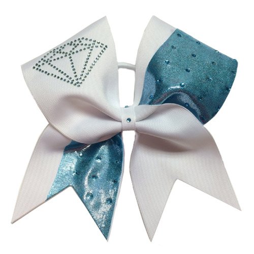 Chosen Bows March Birthstone Cheer Bow