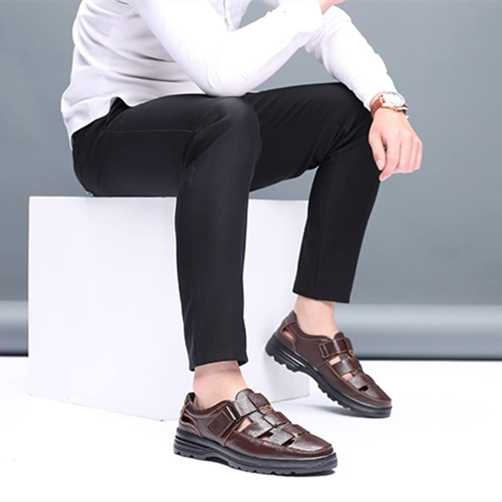 Mua UIKGITP Men's Working Business Casual Sandals Man Summer Breathable