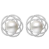 S925 Silver Plated Twining Beads Sided Simulated