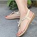 ❀Todaies Women Summer Flip Flop Women Rhinestone Owl Sweet Sandals Clip Toe Sandals Beach Shoes 2018