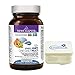 New Chapter Multivitamin for Men 50 Plus, Every Man's One Daily 55+ with Fermented Probiotics + Whole Foods + Astaxanthin - 72 Vegetarian Tablets Bundle with a Lumintrail Pill Case