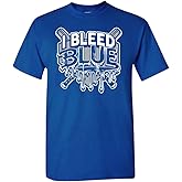 Xtreme Apparrel I Bleed City Colors Men's T-Shirt for Baseball Fans