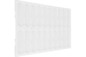 Operitacx Science Microscope Slide Tray with 20 Capacity Pp Material and Easy Slide Retrieval for Laboratory