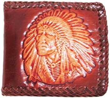 BEAUTIFUL APACHE WALLET RED INDIAN