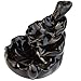 Pistha Ceramic Censer Ceramic Glaze Incense Smoke Cone Burner Backflow Censer Tower Holder for Yoga Room or Home Décor