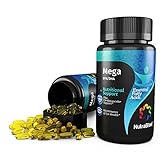 NutraBlast Fish Oil 1000Mg Omega-3 Fatty Acids Mega EPA DHA 400Mg/ 300Mg - Non-GMO - Burpless - Supports Mental, Cardiovascular, Skin, and Eyes Health - Made in USA (60 Softgels)