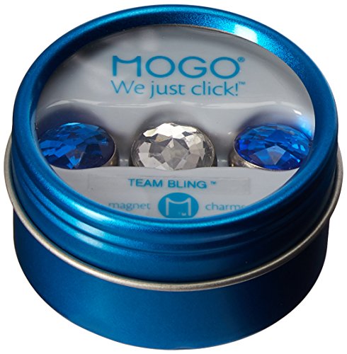 Mogo Design Team Bling Collections Blue-Clear-Blue