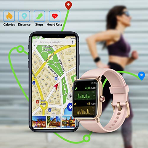 Dirrelo Smart Watch for Android Phones and iPhone Compatible, Smart Watches  for Women Men, 5ATM Waterproof Fitness…