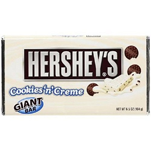 Hershey's Cookies 'n' Creme Bar, 6.5-Ounce Bars (Pack of 6)