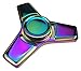 New Style Fidget Hand Spinner Stress Relief Anxiety Stress Relief Toy, Multi Color Painted (Metal - Purple)