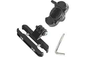 Bike Saddle Taillight Holder Seat Rail Mount Adapter 45-Degree Adjustable Plastic Bracket for Garmin for Varia RCT715 Secure