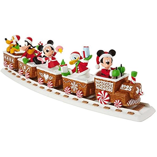 mickey christmas train