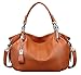 Heshe Womens Leather Handbags Shoulder Bags Tote Bag Cross Body Purses and Satchel for Ladies