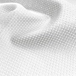 Pico Textiles 10 Yards Bolt - White Polyester Micro