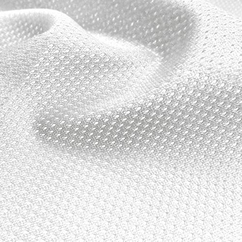 Pico Textiles 10 Yards Bolt - White Polyester Micro