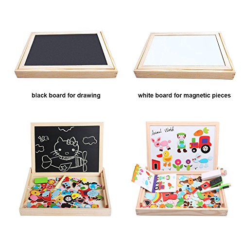 1 DIWENHOUSE+Magnetic+Puzzles+Toddler+Educational