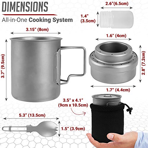 titanium backpacking