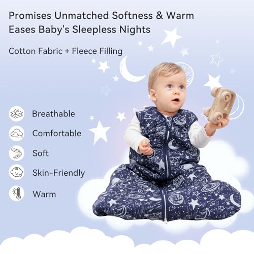 Unnivoll Baby Wearable Blanket TOG 2.5 Winter Sleep Sack 612 Months