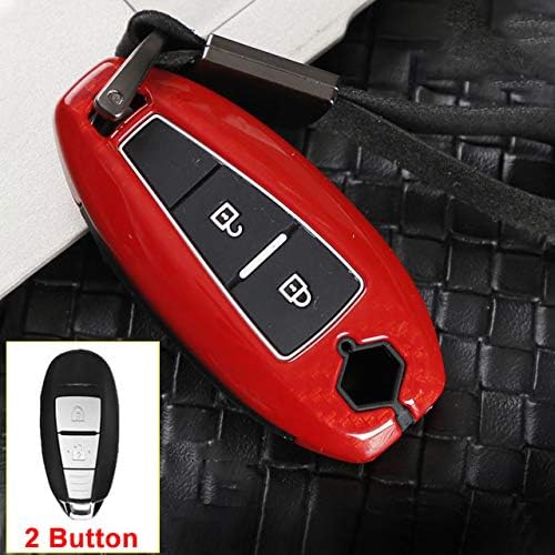 Dmwfaker Zinc alloy car key case cover keychain, For Suzuki Vitara Swift Ignis Kizashi SX4 Baleno Ertiga 2016 2017 2018 2019