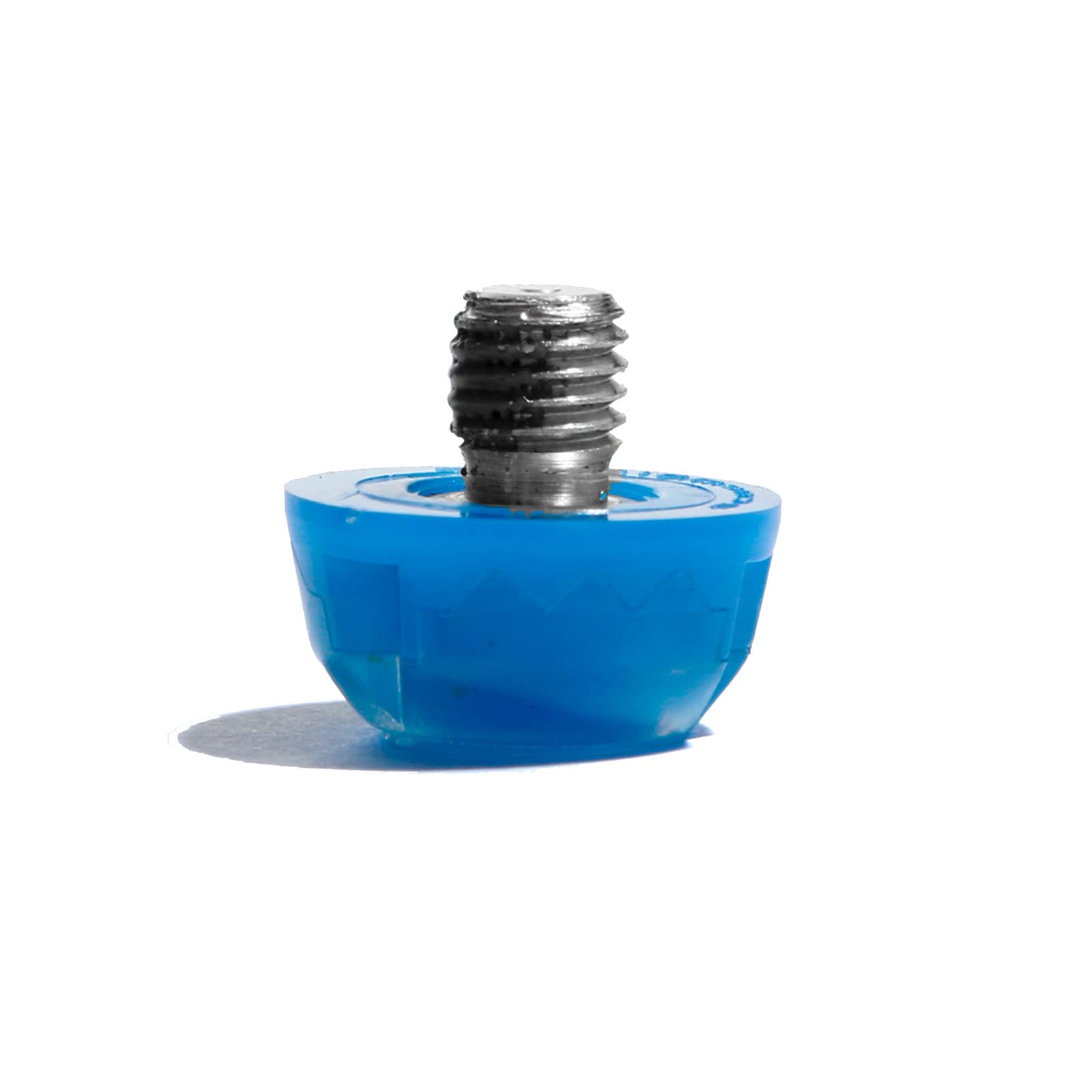 TPU Football Studs-1X 0,11 inch (6mm) Replacement Soccer Cleats for Football Shoes Standard Thread (Translucent Blue)