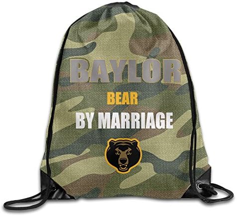 PKTWO Cinch Pack Baylor University Bears Travel Drawstring Bag