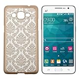 Samsung Galaxy Grand Prime Case, Voberry® Damask Hard Case Cover For Samsung Galaxy Grand Prime G530H G5308 GD