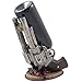 Classic Country Western Six-shooter Pistols Wine Bottle Holder Statue in Vintage Wild West Home Decor Sculptures As Decorative Tabletop Wine Racks & Display Stands or Rustic Gifts for Cowboys