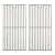 Hongso BBQ Solid SUS 304 Stainless Steel Wire Cooking Grid Grate Replacement for 2 burner Char-Broil 463645015, 466645015, 466645115, 466645115, Broil King and Others, 16 15/16 Inches, SC1702 (2-Pack)