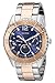 GUESS Women's U0565L3 Two-Tone Stainless Steel Blue Dial Watch