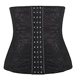 Lttcbro Women's Underbust Lace Waist Training Corset Top Waist Cincher
