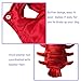 Lobster Dog Costume Halloween Dog Costumes, Halloween Costumes for Small Medium Large Dogs Lobster Pet Halloween Cat Apparel Dogs Cosplay Clothes for Christmas Special Events Photo Prop