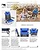 Outdoor Spectator Multi-Position Flat Folding Mesh Ultralight Beach Chair (2-Pack)thumb 1