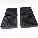 Square Rubber Arm Pads for BendPak / Danmar 2-Post Car Lift New Set of 4