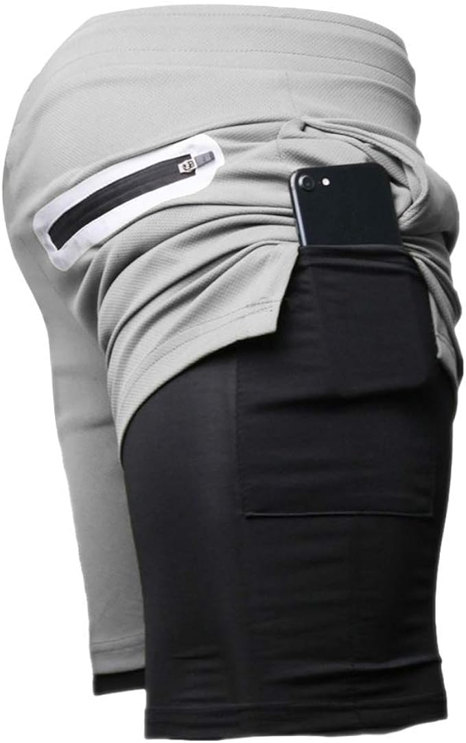 Gym shorts with built in liner Clearance